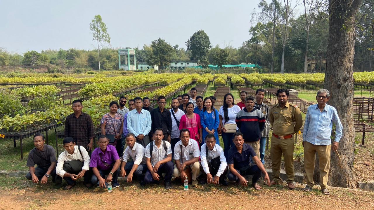 <div class="text-slider">
 
        <a href=/ > MegLIFE team organized four-day trip to Kolkata for 23 VPIC leaders from Garo Hills, who visited a 15-hectare plantation project in Rakshitpur village showcasing strategic Sal tree planting for biodiversity, funded by JICA & managed by Malandighi Beat & ...
          
        </div></a> <br/>